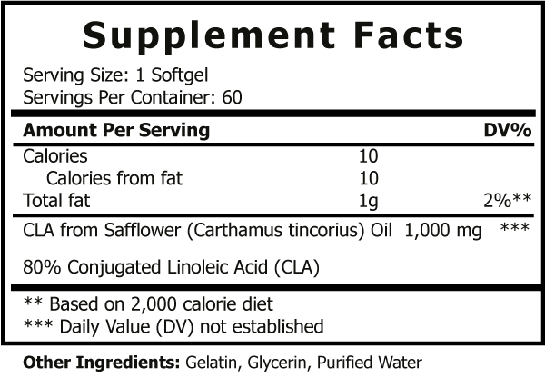 CLA (conjugated linoleic acid)
